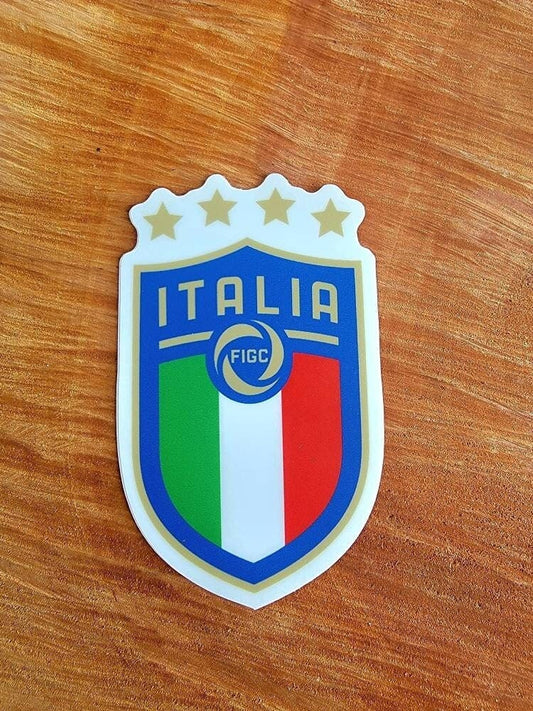Italian National Soccer Sticker Water bottle / Futbol Sticker
