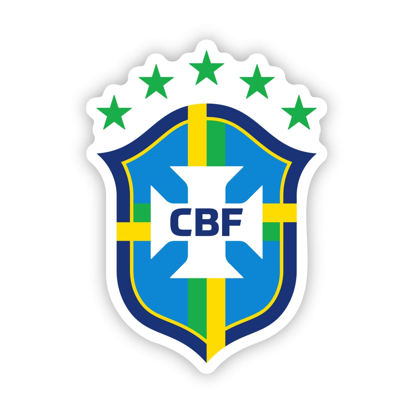 Brazil National Soccer / Futbol Sticker
